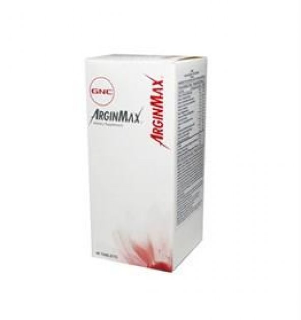 GNC Arginmax (L-Arjinin İçeren) Gıda Takviyesi 90 Tablet