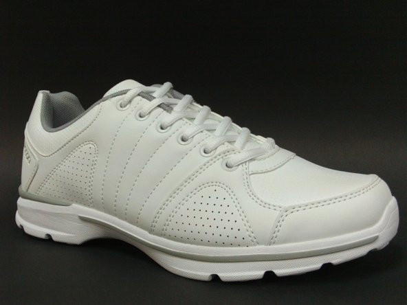 Lescon L5035 Beyaz Bağcıklı Flex Erkek Spor Ayakkabı