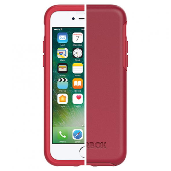 OtterBox Symmetry Apple iPhone 8 Kılıf Rosso Corsa Red