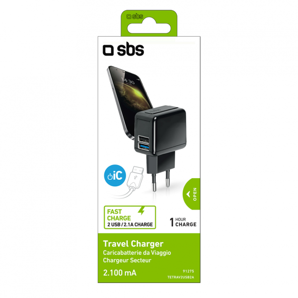 SBS 2100 mAh USB Seyahat Şarjı