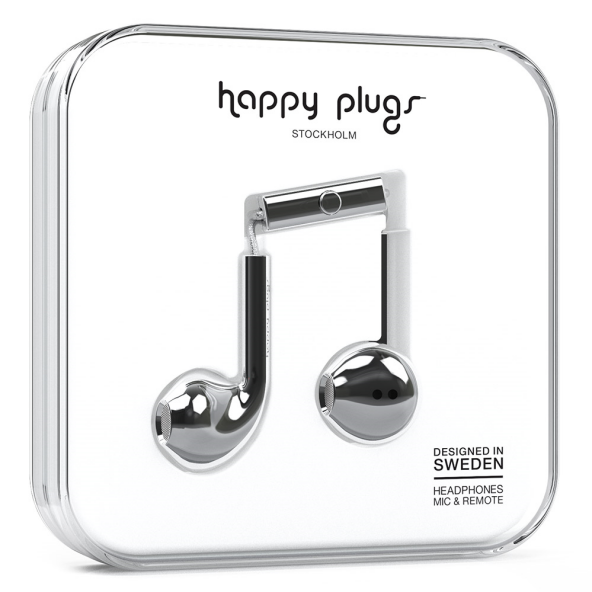 HAPPY PLUGS Earbud Plus Gri Kulaklık