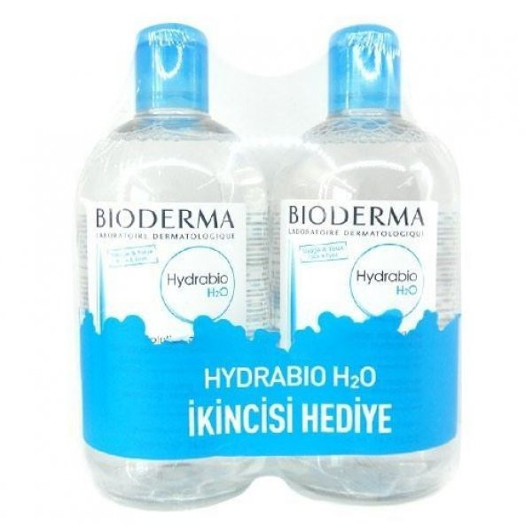 Bioderma Hydrabio H2O 500 ml + 500 ml  SKT:10/2018 (Puansız)