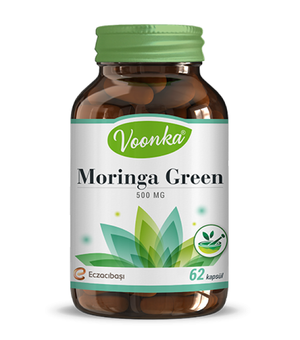 Voonka Moringa green 62 kapsül SKT:01/2021