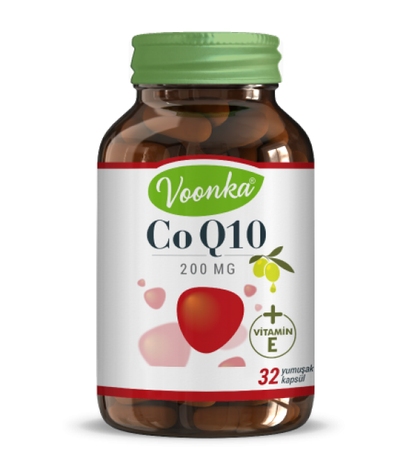 Voonka CoQ10 200 mg 32 kapsül SKT:03/2021