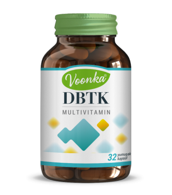 Voonka DBTK Multivitamin 32 kapsül SKT:10/2020