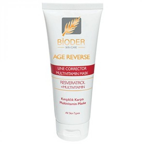 Bioder Skincare Age Reverse Kırışıklık Karşıtı Multivitamin Maske 75 ml