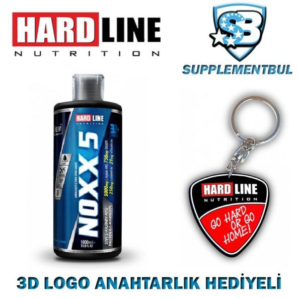 Hardline Noxx5 1000 ML + 3D Logo Anahtarlık Hediyeli