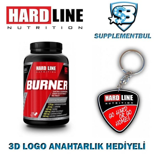 Hardline Burner 120 Tablet + 3D Logo Anahtarlık Hediyeli