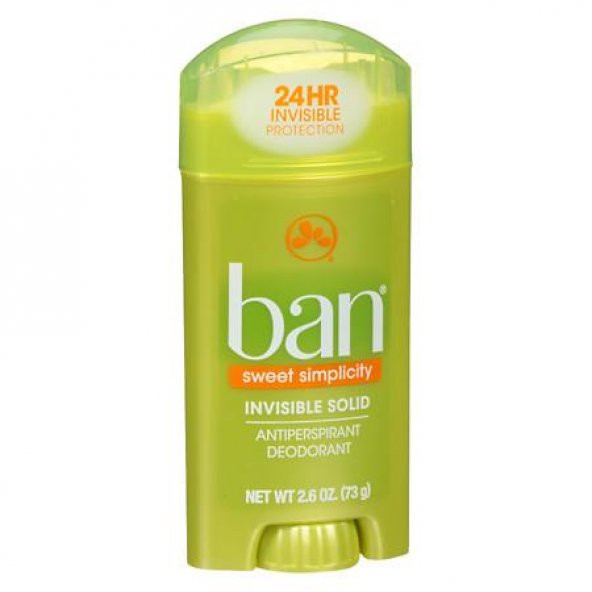Ban Sweet Simplicity Deodorant Stick 73 Gr Unisex