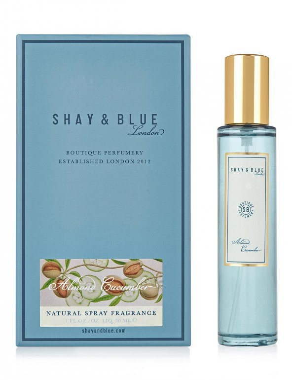 Shay Blue Almond Cucumber Natural Spray 30 Ml
