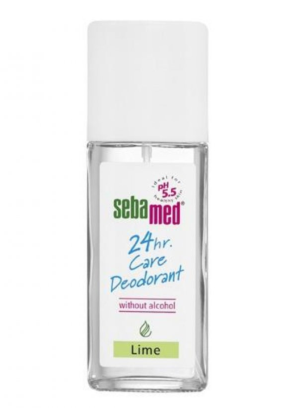 Sebamed Deodorant 24H Lime 75 Ml Unisex