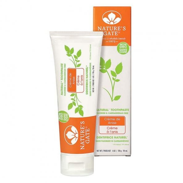 Natures Gate Creme De Anise Toothpaste 119 Ml