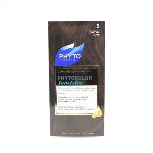 Phyto Phytocolor Sensitive Saç Boyası 5 Açık Kestane