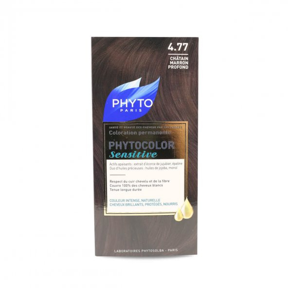 Phyto Phytocolor Sensitive Saç Boyası 4.77 Çikolata Kahve