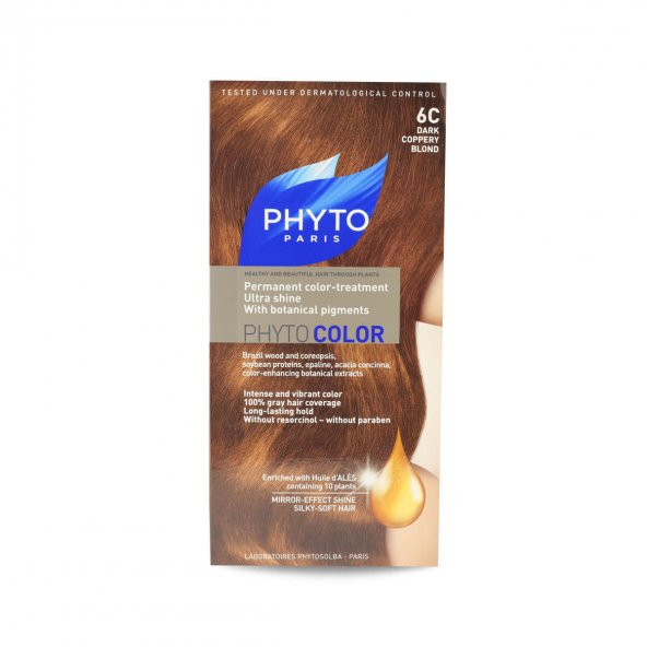Phyto Phytocolor Saç Boyası 6C (Koyu Sarı Bakır)