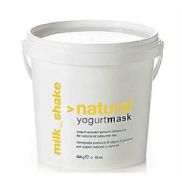 Milk-Shake Natürel Yoğurt Maskesi Kabin Boyu - Naturel Yogurt Mask 500 ml