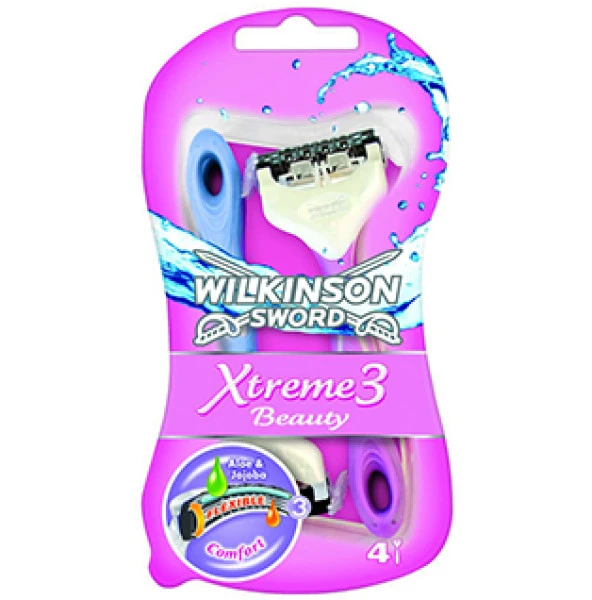 Wilkinson Xtreme 3 Beauty Kullan At Tıraş Bıçağı 4'lü Paket