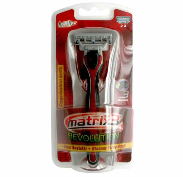 Matrix 3 Revolution Sistem Tıraş Makinesi 2UP