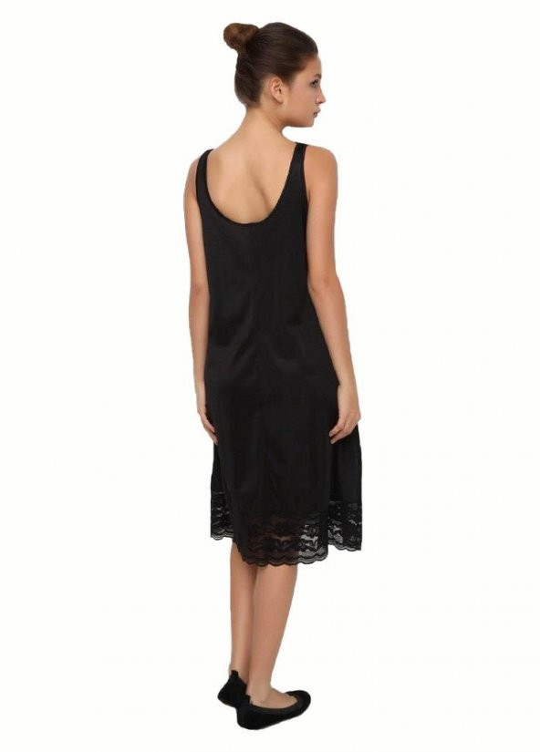 Anıl 0605 Bayan Dantelli Kombinezon - 2