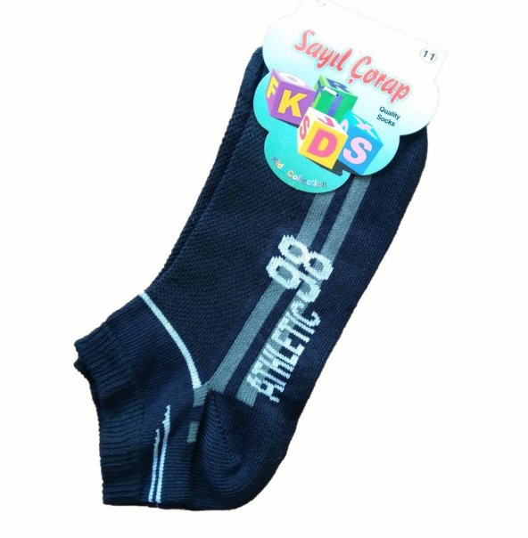 6 Çift Sayıl Erkek Çocuk Patik Çorap Kısa Çorap