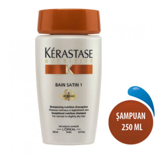 Kerastase Nutritive irisome Bain Satin 1 Şampuan 250ml