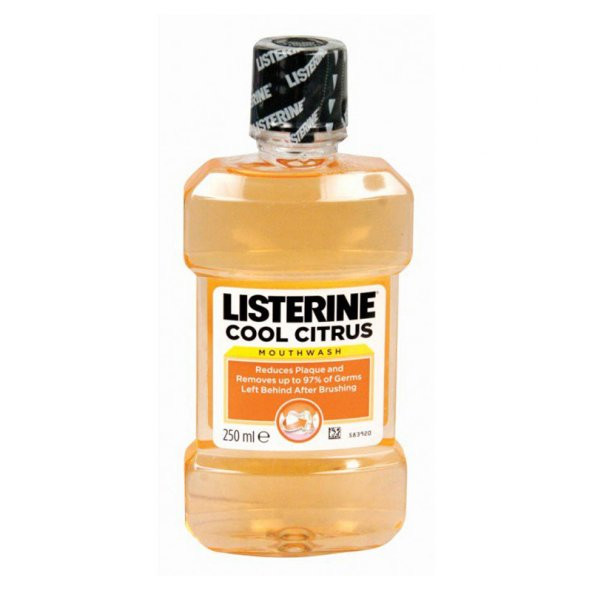 Listerine Mouthwash Cool Citrus Portakal Aromalı Gargara 500 ml