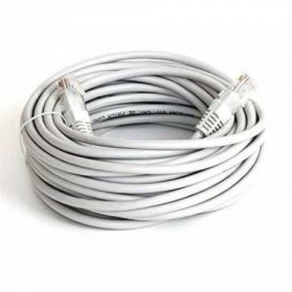 10 METRE İNTERNET KABLOSU, ETHERNET 10M FABRİKA BASKI, A KALİTE - 1