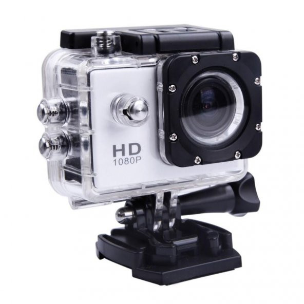 720p HD 2.0"LCD Ekranlı Waterprof Aksiyon Kamera Su Altı Kamerası