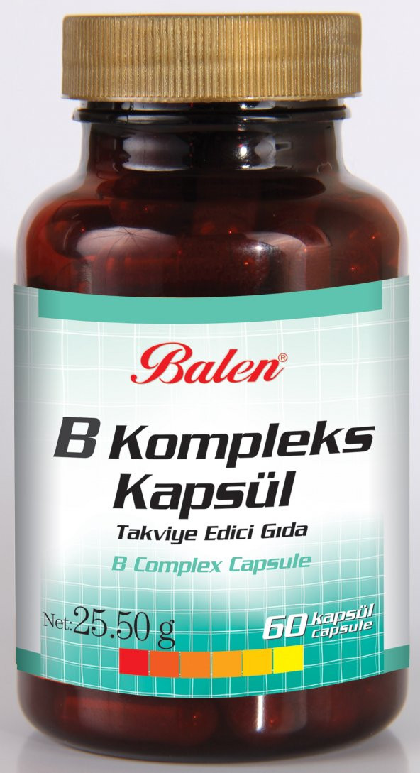 Balen B Vitamini Kompleks 60 Kapsül B Comple 425MG