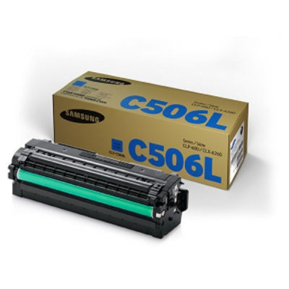 SAMSUNG CLT-C506L CLX-6260/CLP-680 MAVİ TONER ORJİNAL 6.000 SAYFA