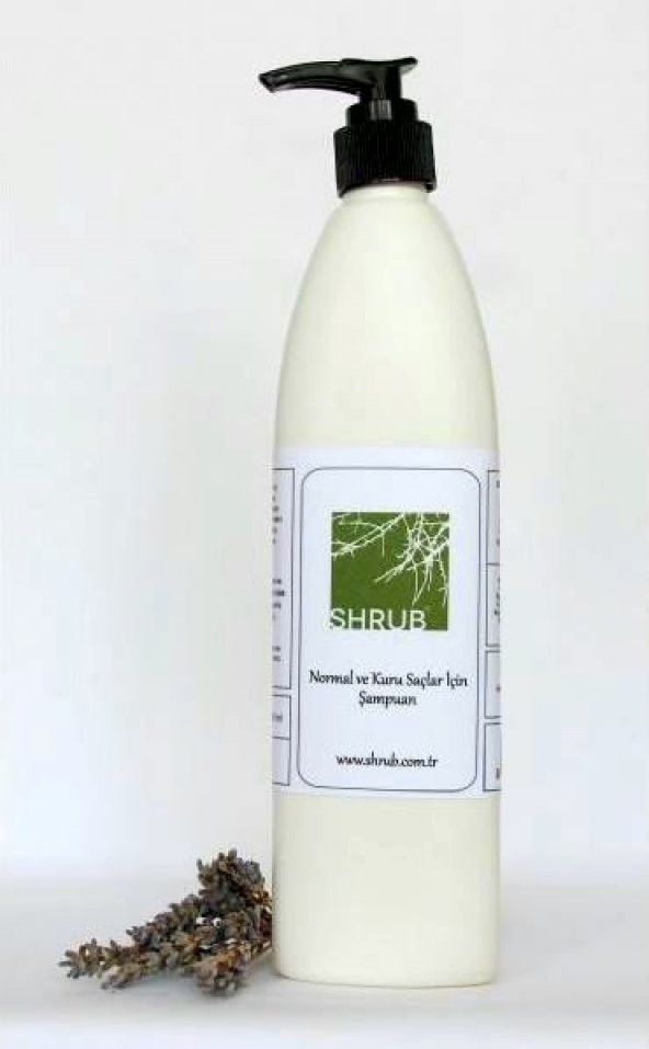 Shrub Normal ve Kuru Saçlar İçin Doğal Şampuan 400 ml