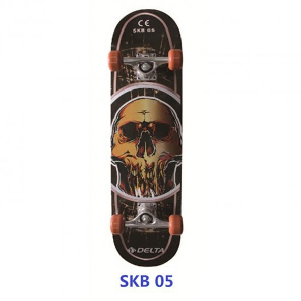 Delta Çok Renkli Skateboard Silikon Kaykay SKB05