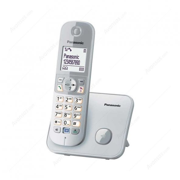 Panasonic Dect Telefon KX-TG6811 (Elektrik Kesintisinde Konuşabil