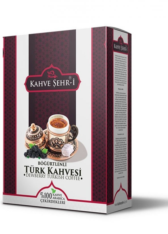Böğürtlenli Türk Kahvesi 100 Orjinal Ürün