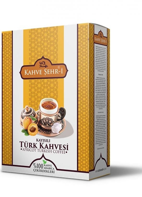 Kayısılı Türk Kahvesi 100 Orjinal Ürün