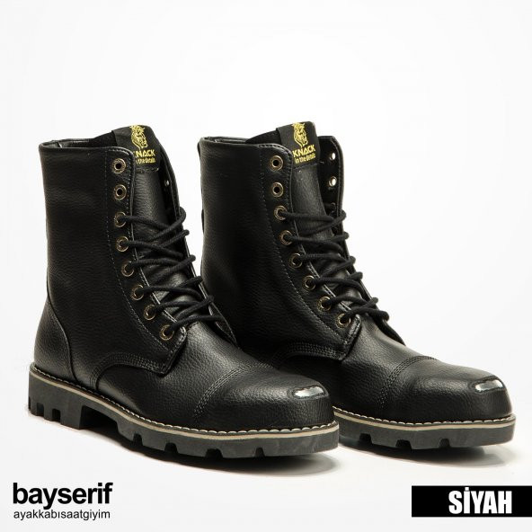 Knack Çelik Burunlu Bağcıklı Erkek Postal Bot - 2