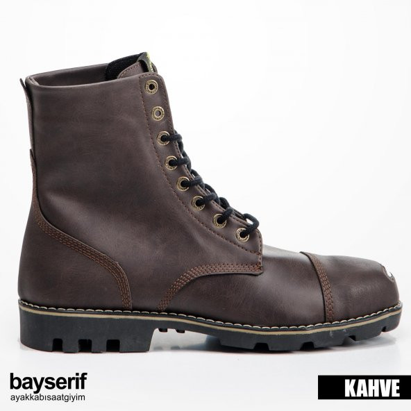 Knack Çelik Burunlu Bağcıklı Erkek Postal Bot - 6