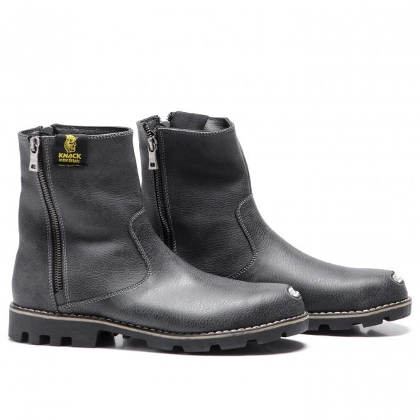 Knack Demirli Fermuar Detaylı Kış Sezonu Erkek Bot - 2