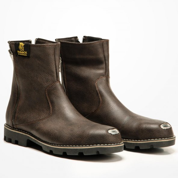 Knack Demirli Fermuar Detaylı Kış Sezonu Erkek Bot - 4