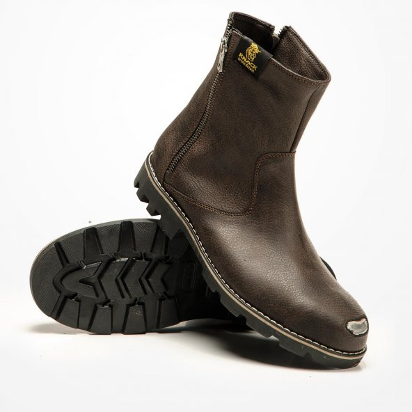 Knack Demirli Fermuar Detaylı Kış Sezonu Erkek Bot - 5