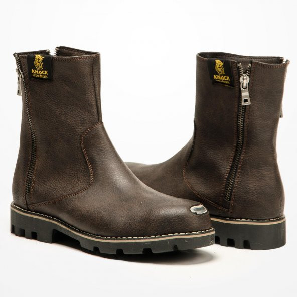 Knack Demirli Fermuar Detaylı Kış Sezonu Erkek Bot - 6