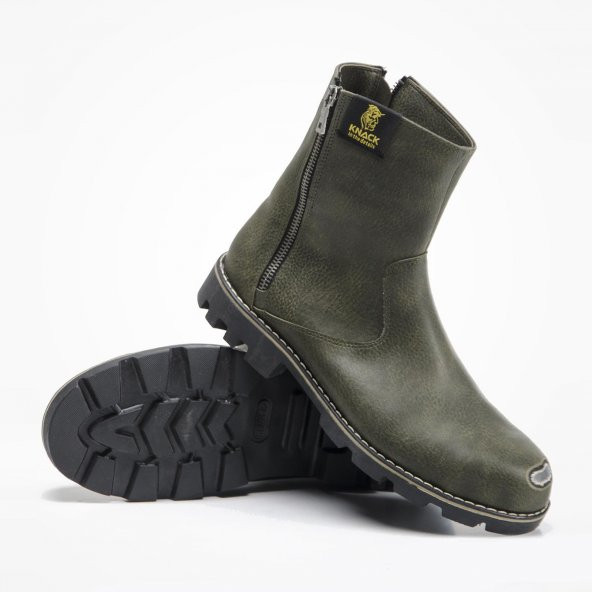 Knack Demirli Fermuar Detaylı Kış Sezonu Erkek Bot - 8
