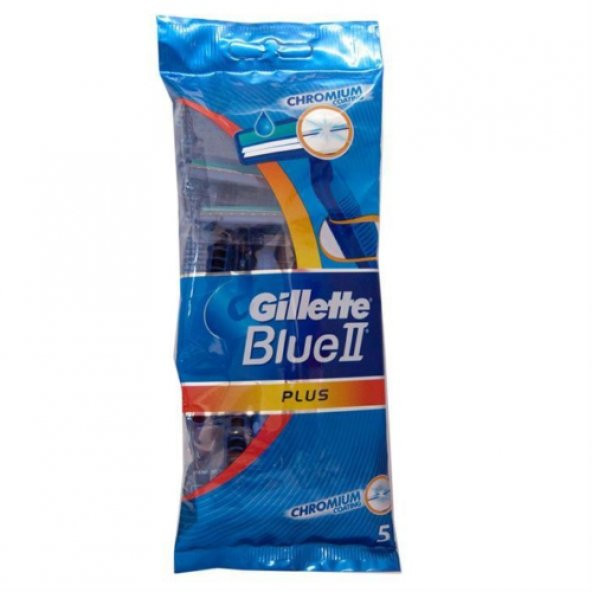 Gillette Blue 2 Plus 5li Poşet Kullan At Traş Bıçağı