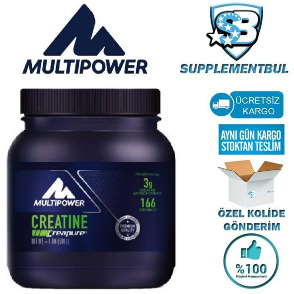 Multipower Creatine Creapure Powder 500 Gr.
