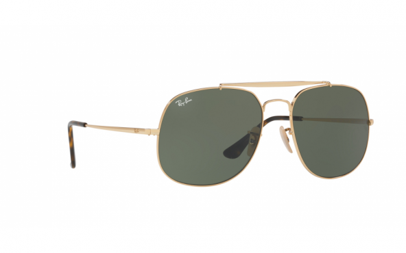 Ray-Ban RB3561 001 57 GENERAL BOLD UNISEX GÜNEŞ GÖZLÜĞÜ - Resim 2