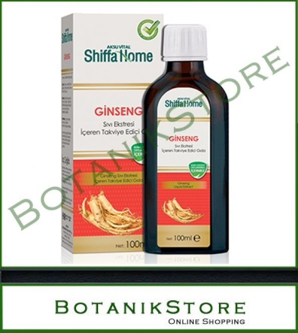 Shiffa Home Ginseng Sıvı Ekstresi ( Ekstrakt ) Aksu Vital