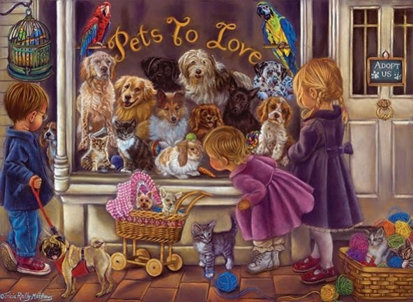 Puzzle 1000 Parça / Hayvan Sevgisi / Pets to Love