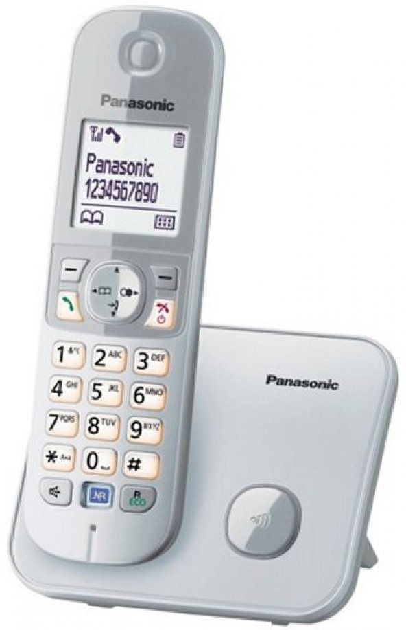 Panasonic Kx Tg6811 Dect Telefon-Gri