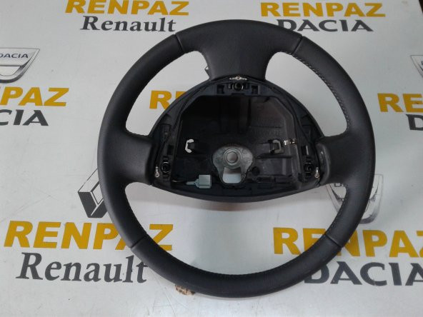 RENAULT CLİO 2 DİREKSİYON SİMİDİ DERİ SİYAH 484003469R - 3