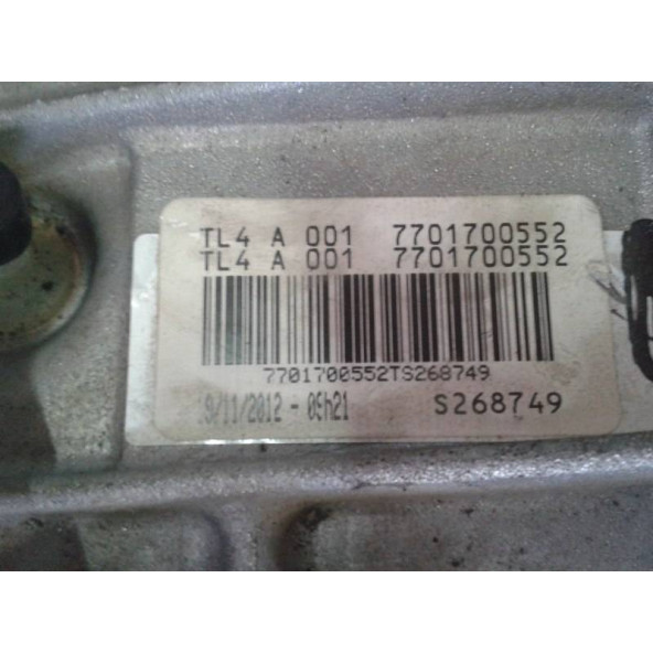 MEGANE 2-3/FLUENCE/KANGO 3 6 İLERİ ŞANZIMAN KOMPLE 7701700552 - 9